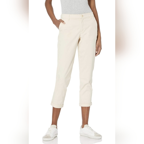 Cropped Cotton Chino pants - size 20 BNWT - Picture 2 of 2